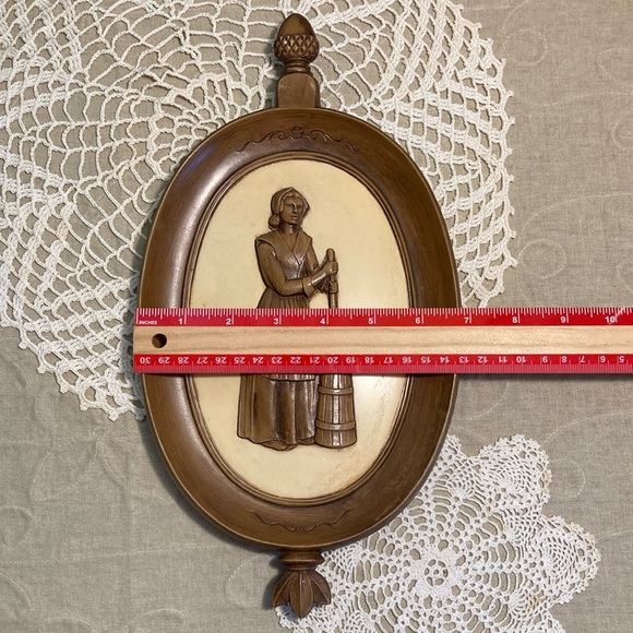 Vintage Pilgrim Plaques Ornate Frames - Picture 13 of 16